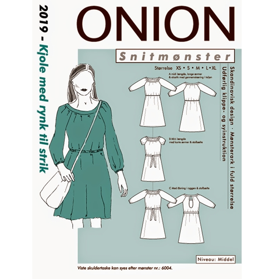 Onion 2019 Snitmønster